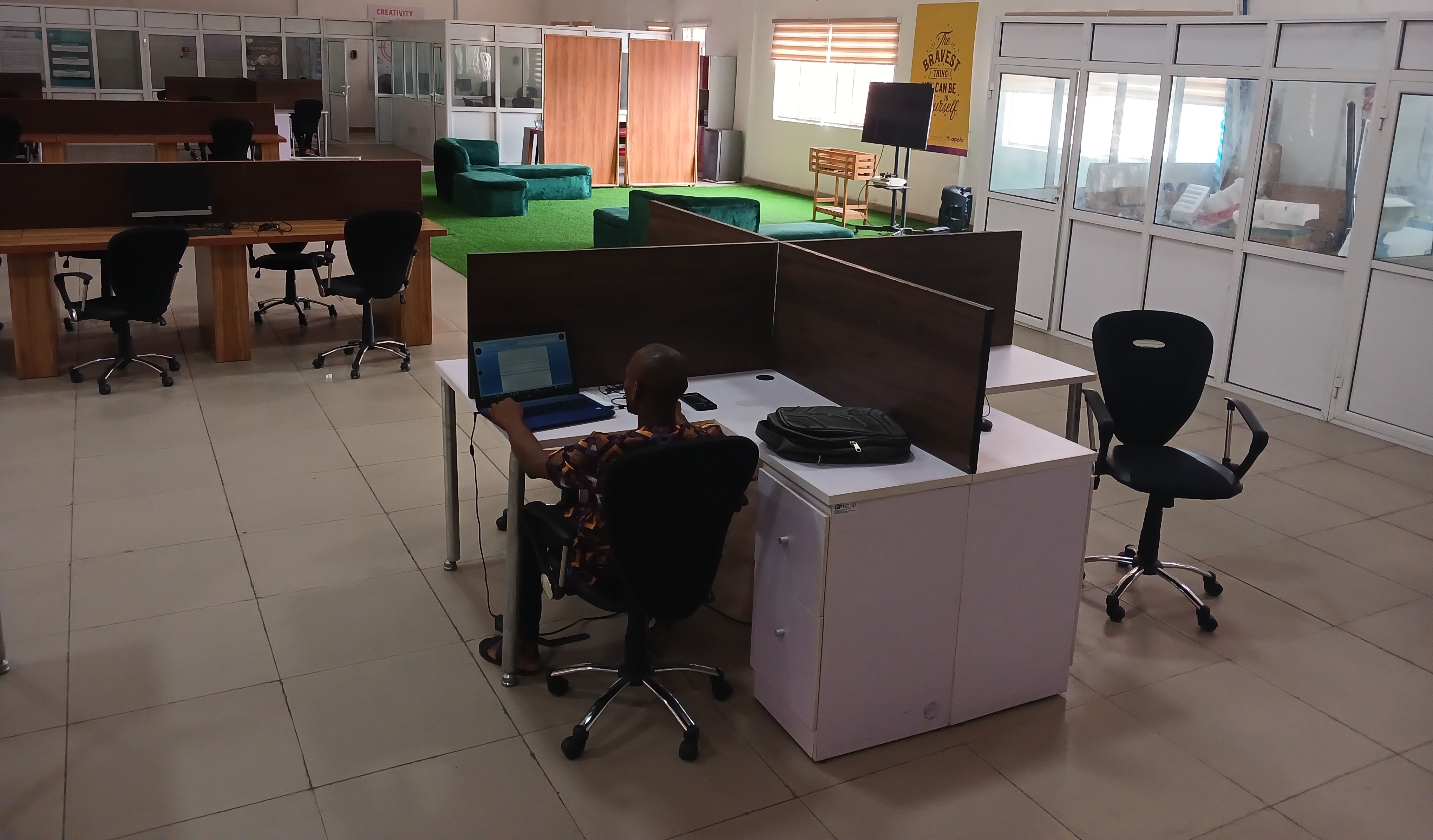 Team working together